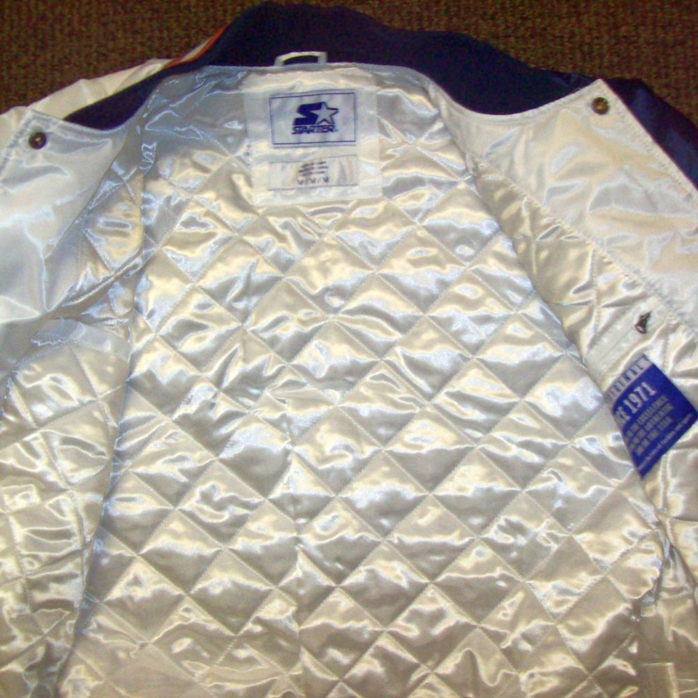 HOUSTON ASTROS MLB Starter Snap Down Jacket LG XL - Picture 10 of 10